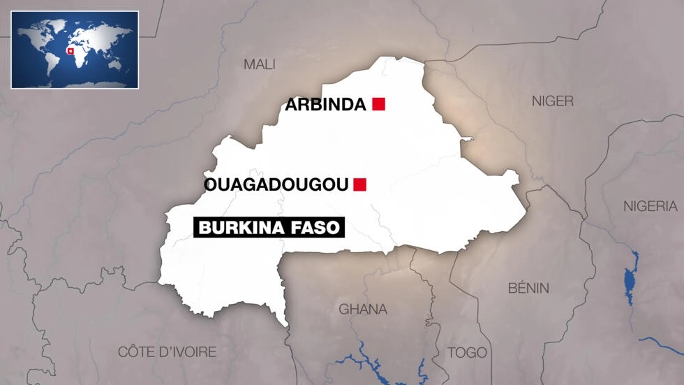 Carte Arbinda Burkina Faso